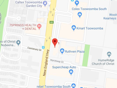 RSPCA Toowoomba Op Shop location